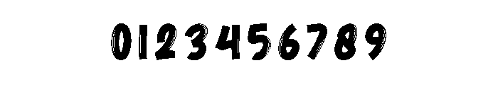 Brush October Font OTHER CHARS