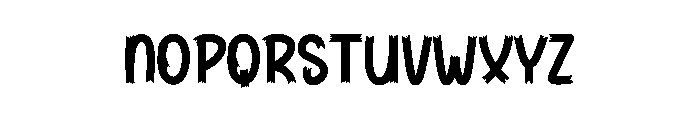 Brush Painting Font LOWERCASE