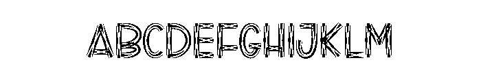 Brush Pumpkin Font UPPERCASE