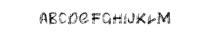 Brush Starboy Font UPPERCASE