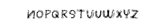 Brush Starboy Font LOWERCASE
