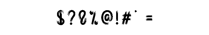 Brush Valentine Font OTHER CHARS