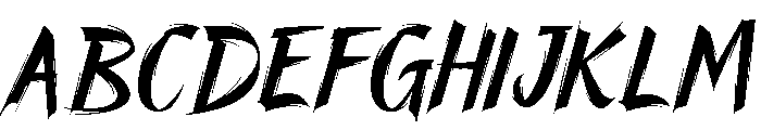 Brush endless Regular FONT