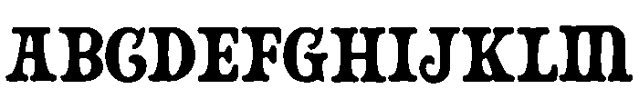 BrushTastic Font UPPERCASE