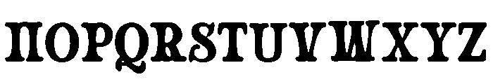 BrushTastic Font UPPERCASE