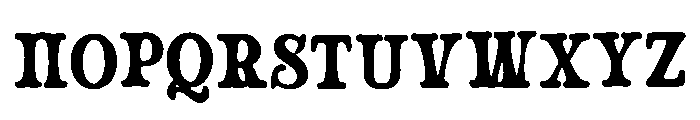 BrushTastic Font LOWERCASE