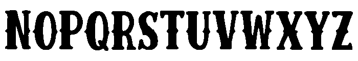 Brushed_Robin Font UPPERCASE