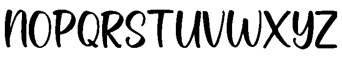 Brushing_Script Font UPPERCASE