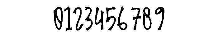 Brushing Valentine Font OTHER CHARS