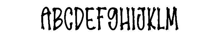 Brushing Valentine Font UPPERCASE