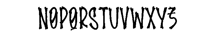Brushing Valentine Font UPPERCASE