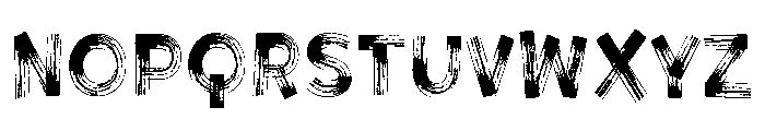 Brushque Regular Font LOWERCASE