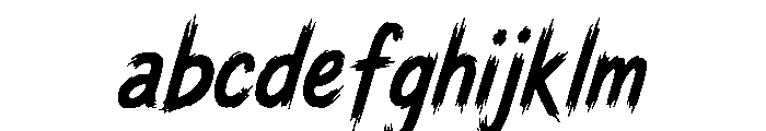 Brushrage FONT