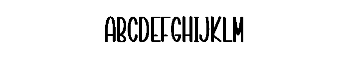Brushy Notes Font UPPERCASE