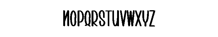 Brushy Notes Font UPPERCASE