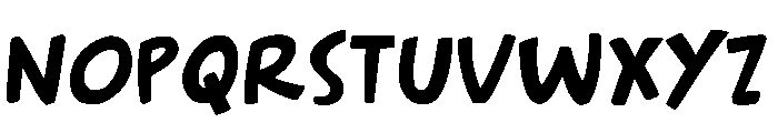 Brushzilla Regular Font LOWERCASE