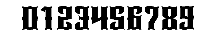 Brutal History Font OTHER CHARS
