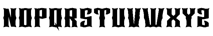 Brutal History Font UPPERCASE