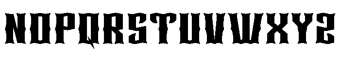 Brutal History Font LOWERCASE