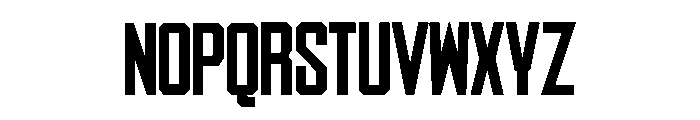 Brutall Regular Font UPPERCASE