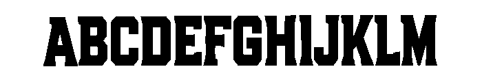 Brutalyn Font UPPERCASE