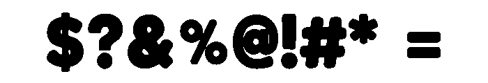 Brutone Font OTHER CHARS