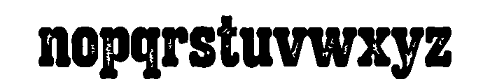 Brutvane Font LOWERCASE