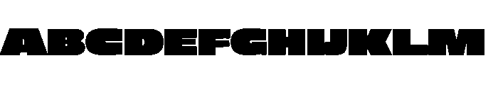 Brutzen Font UPPERCASE