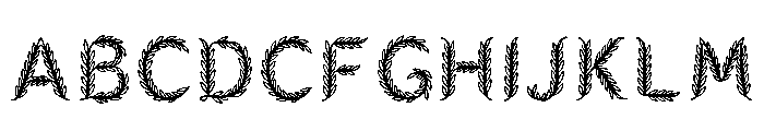 Bryce Regular Font UPPERCASE