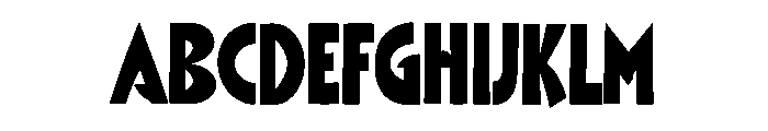 Brysh Font UPPERCASE