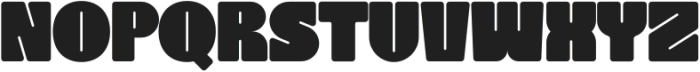BRADSTER Regular otf (400) Font UPPERCASE