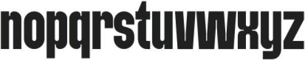 BRAKED Bold otf (700) Font LOWERCASE