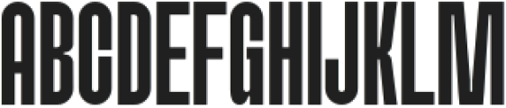 BRAKED Regular otf (400) Font UPPERCASE