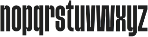 BRAKED Regular otf (400) Font LOWERCASE
