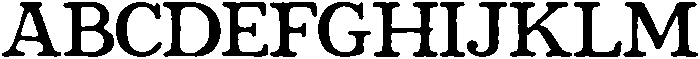 BRAMWELL Regular otf (400) Font UPPERCASE