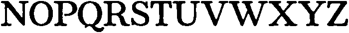 BRAMWELL Regular otf (400) Font UPPERCASE