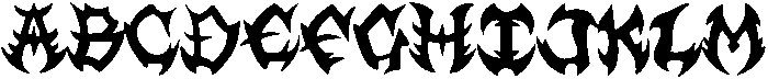 BRANCH Regular otf (400) Font UPPERCASE