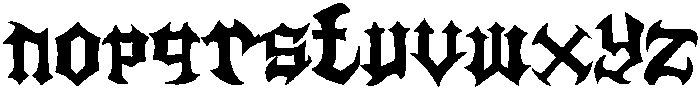 BRANCH Regular otf (400) Font LOWERCASE