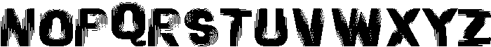 BRAVO Regular otf (400) Font UPPERCASE