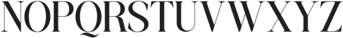 BRETTALINE Medium otf (500) Font UPPERCASE