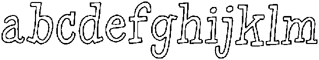 BRIGHT THINGS OUTLINE Regular otf (100) FONT