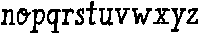 BRIGHT THINGS Regular otf (100) Font LOWERCASE