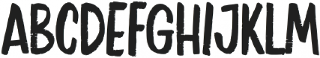 BRITHBRUSH-Regular otf (400) Font LOWERCASE