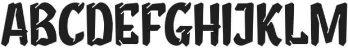 BROLEH-Regular otf (400) Font UPPERCASE