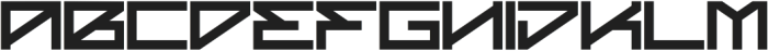BRONXOZ Regular otf (400) Font UPPERCASE