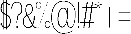 BROOKLYN otf (400) Font OTHER CHARS