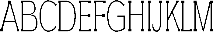 BROOKLYN otf (400) Font UPPERCASE