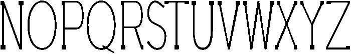BROOKLYN otf (400) Font UPPERCASE