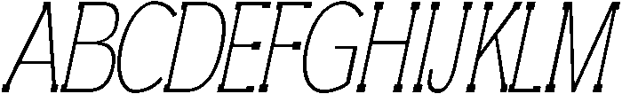 BROOKLYN otf (400) Font UPPERCASE