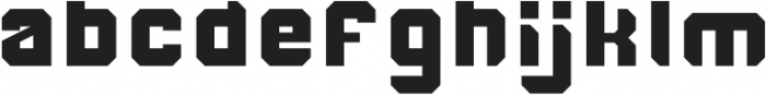 BROTHER Bold otf (700) Font LOWERCASE